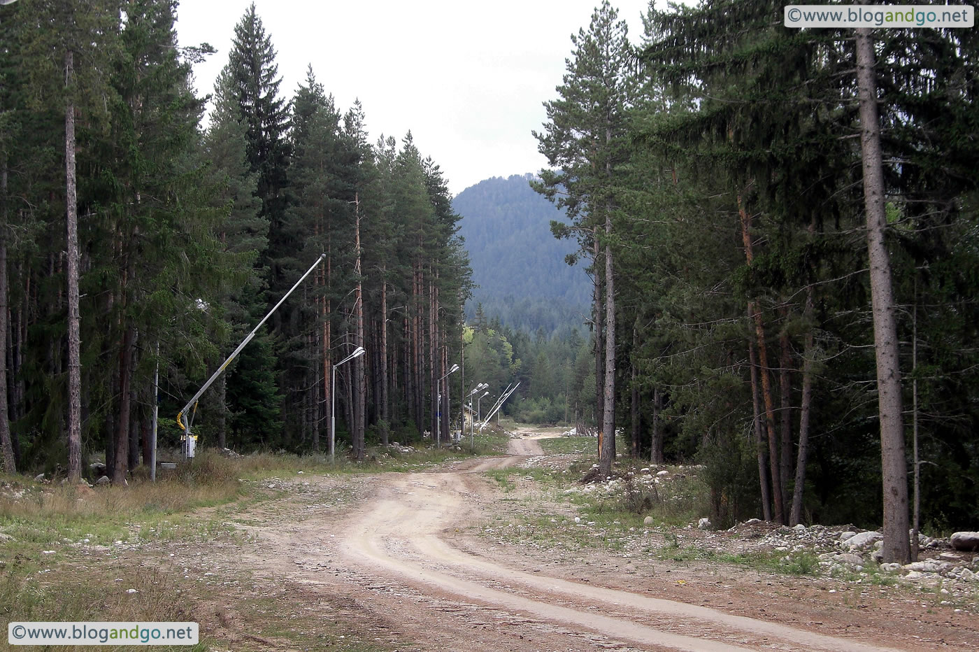 Bansko - The ski road